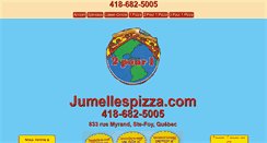 Desktop Screenshot of jumellespizza.com